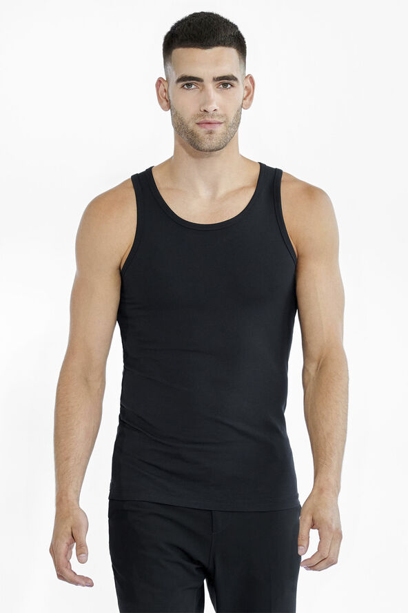 Bread & Boxers Tank 2-pack Black