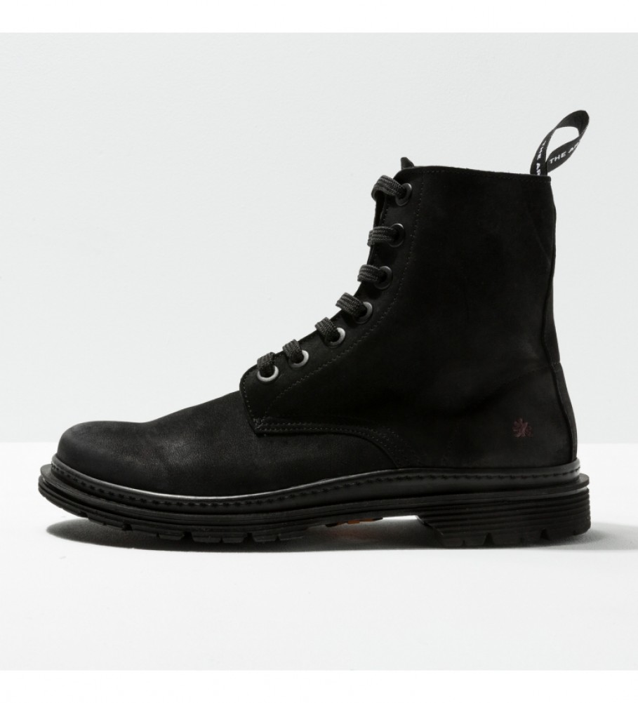 Botas de couro preto Art 1891 Birmingham