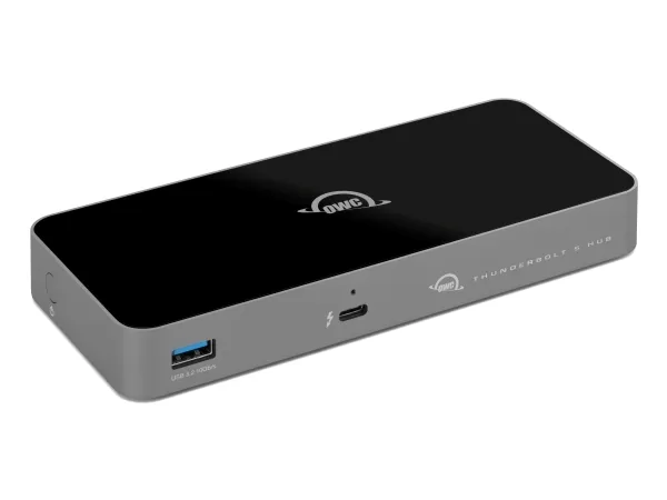 Thunderbolt 5 Hub (grå/schwarz, Thunderbolt 5, USB-A)