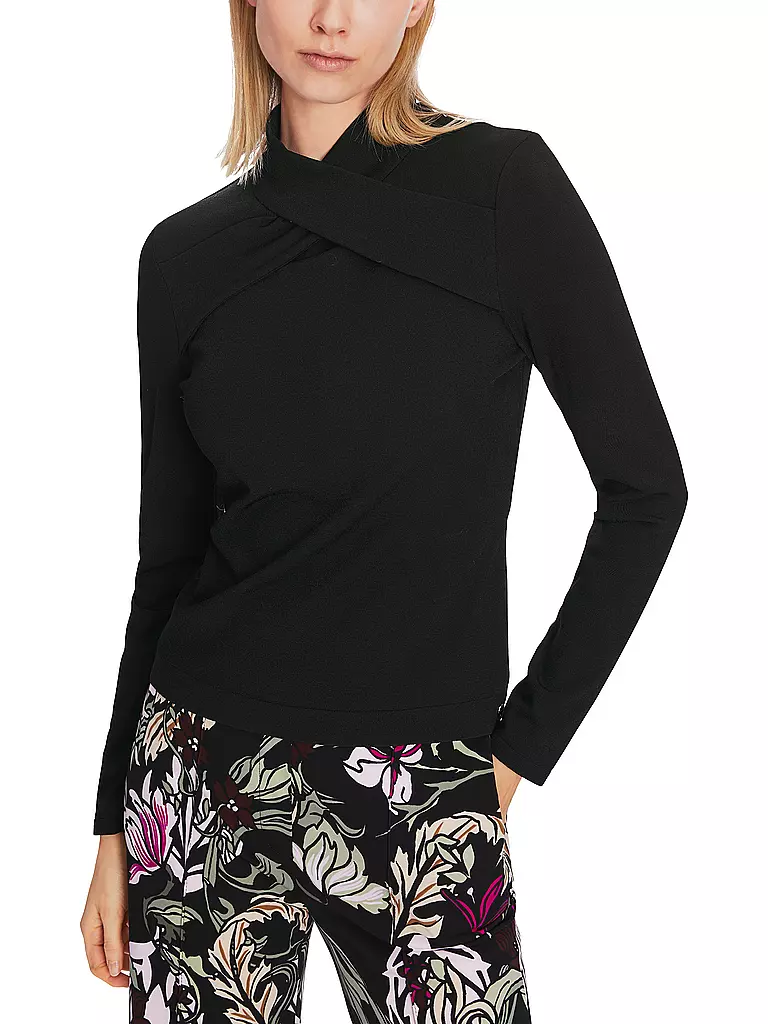 MARC CAIN Pullover schwarz