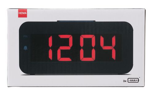 réveil digital LED