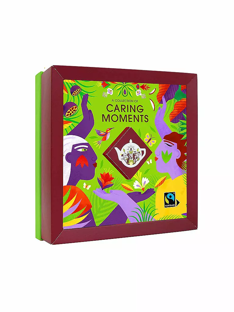 ENGLISH TEA SHOP Tee Set 32 Beutel CARING MOMENTS Bio bunt