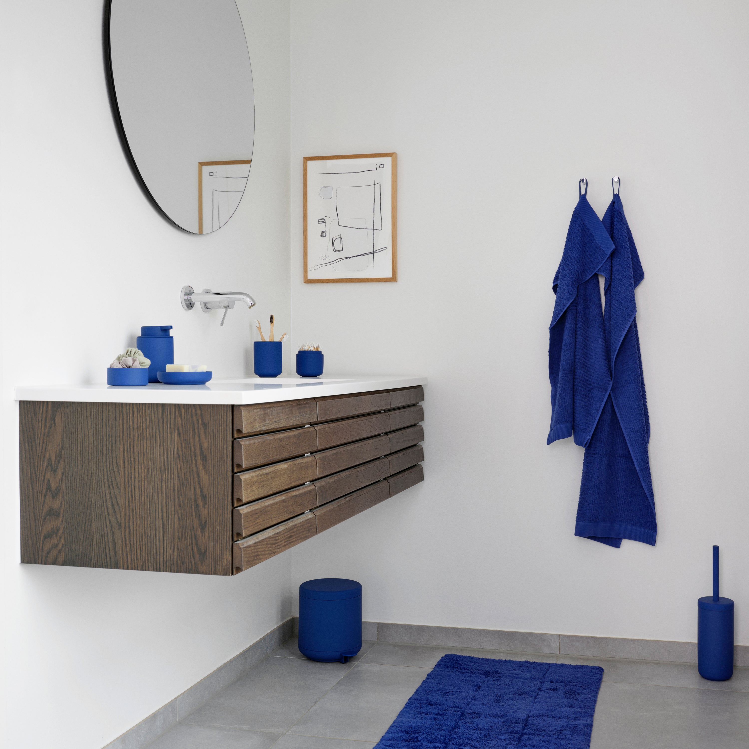 Zone Denmark Ume Tandenborstelbeker - Indigo Blue