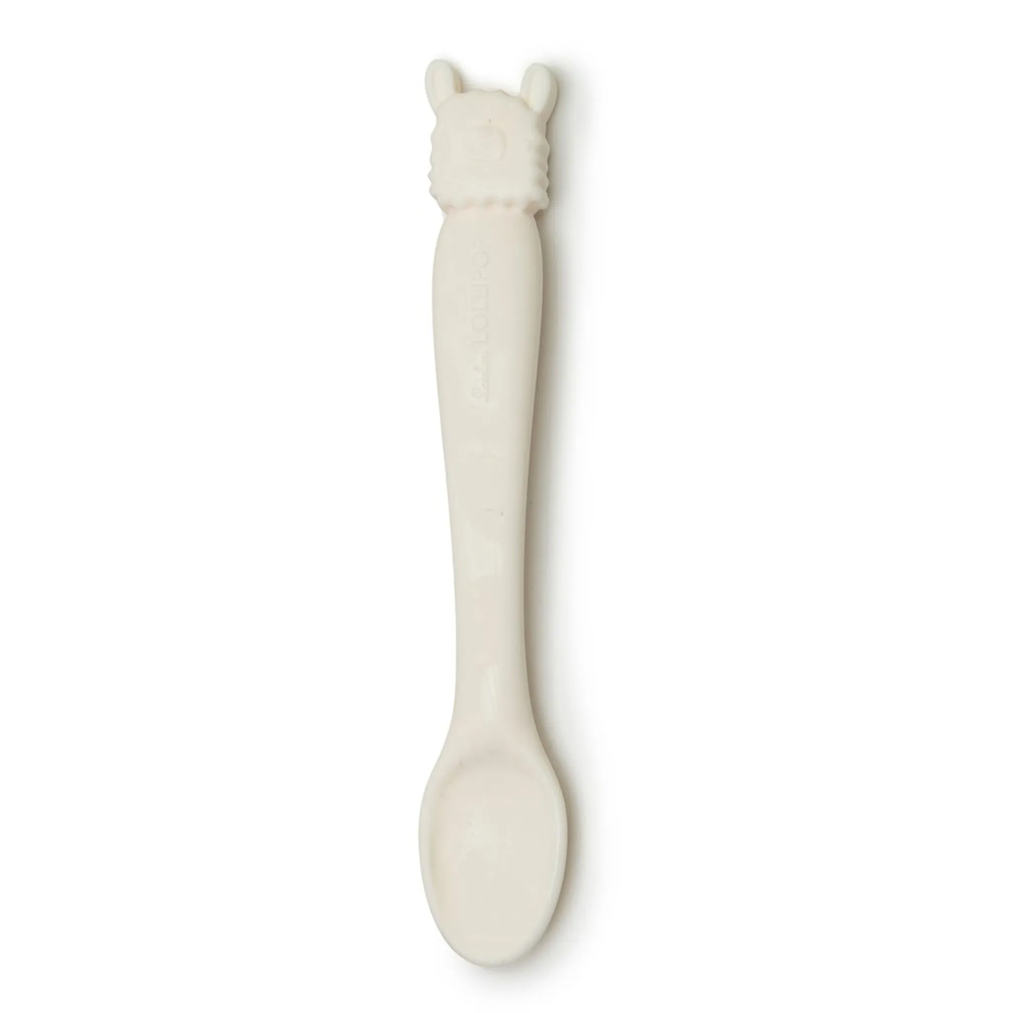 Loulou Lollipop Cuillère en Silicone - Lama
