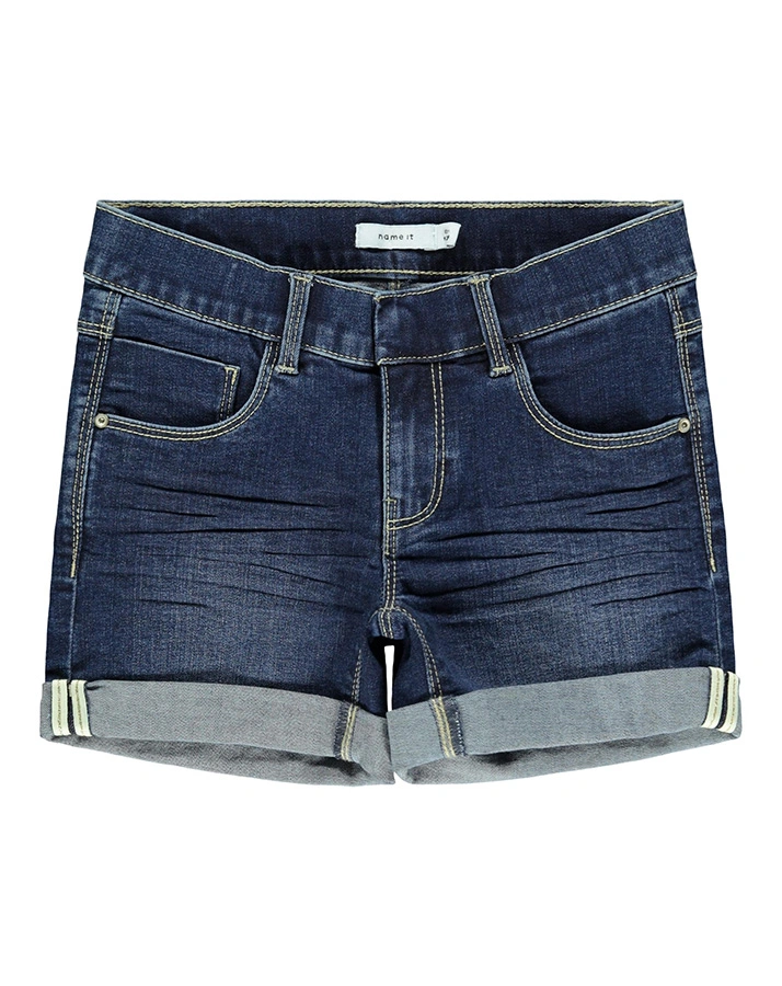 Jeans-Shorts NKFSALLI DNMTASIS 3470 in dark blue denim