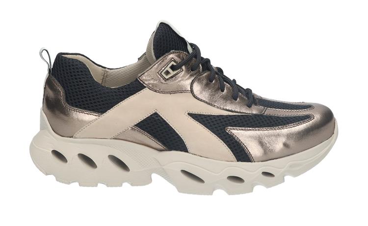 Durea 6309 wijdte G CHAMPAGNE/ZWART/TAUPE