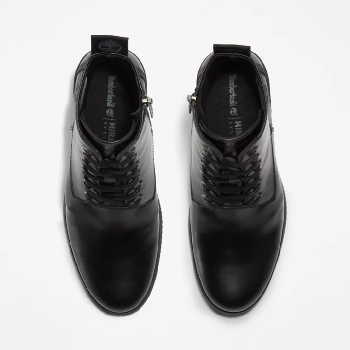 Bota feminina Dalston Vibe de 6 polegadas na cor preta.
