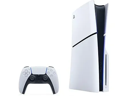 Sony | Playstation® 5 Slim (Disc-version) - Spillekonsol - 1TB SSD NVme - Wi-Fi/LAN - Hvid