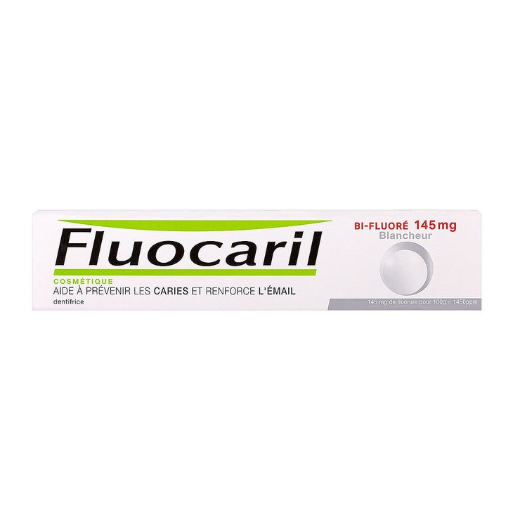 Dentifrice bi-fluoré blancheur 75ml