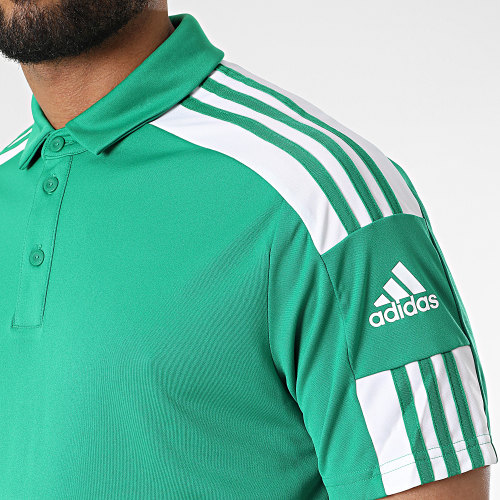 Polo Manches Courtes De Sport A Bandes GP6430 Vert