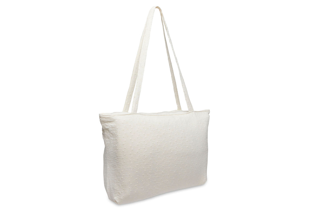 Jollein Jollein Shopper Embroidery - Ivory