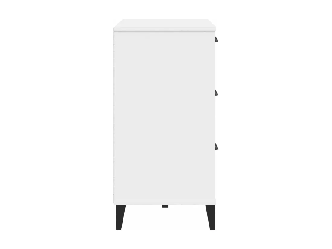 Commode VIKEN blanc bois d'ingénierie