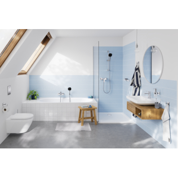 Grohe douchekop Quickfix Vitalio Comfort handdouche waterbesparend 3 standen ø 10 cm chroom
