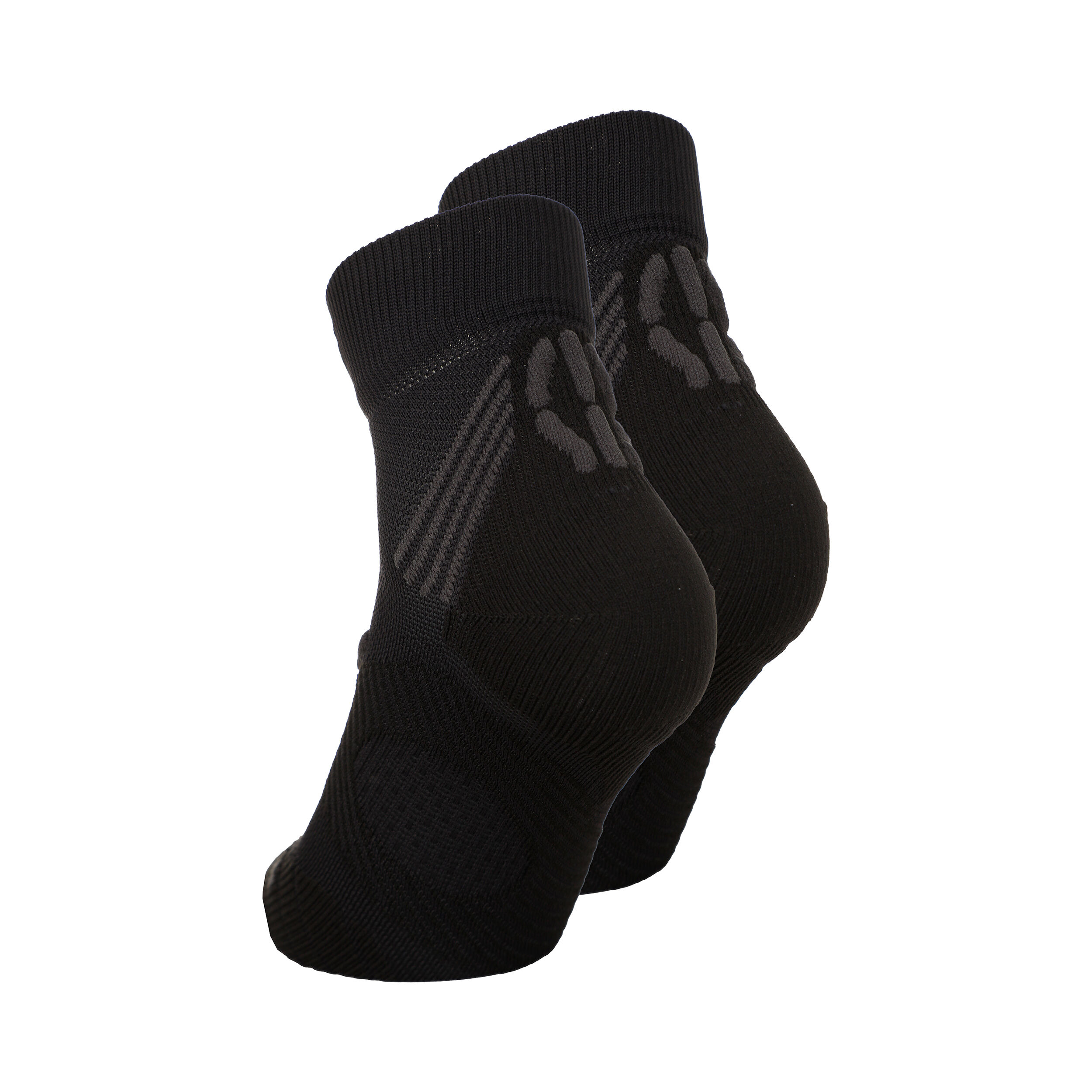 UYN Super Fast Chaussettes De Running Pack De 2 Unités Hommes - Noir , Anthracite