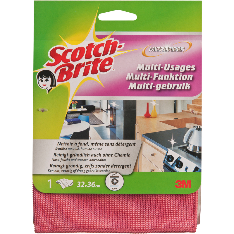 Scotch-Brite Microfasertuch W810, 1 Stück, assortiert
