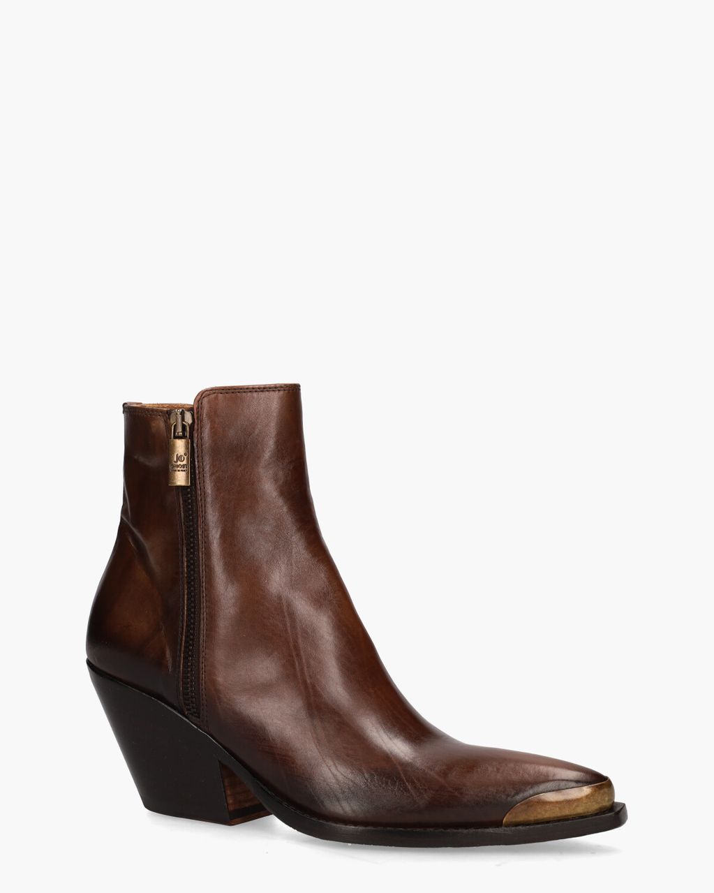 Jo Ghost 4910 Bruin Dames Enkelboots