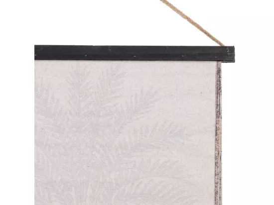 Toile imprimée en parchemin