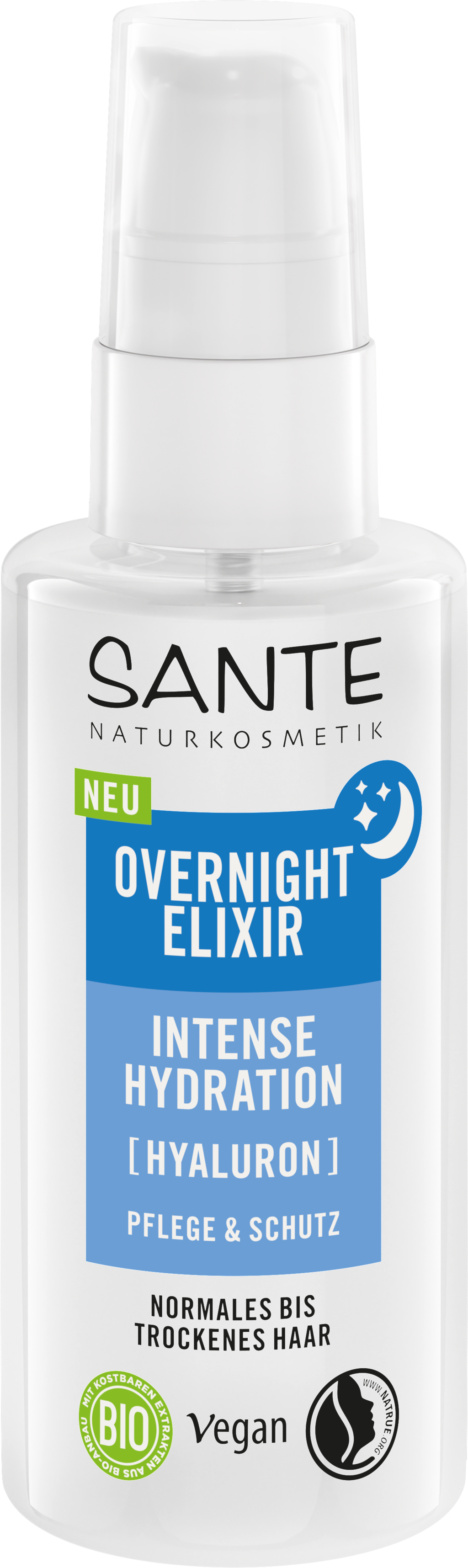 Santé naturally.  Intense Hydration Overnight Elixir, 75 ml