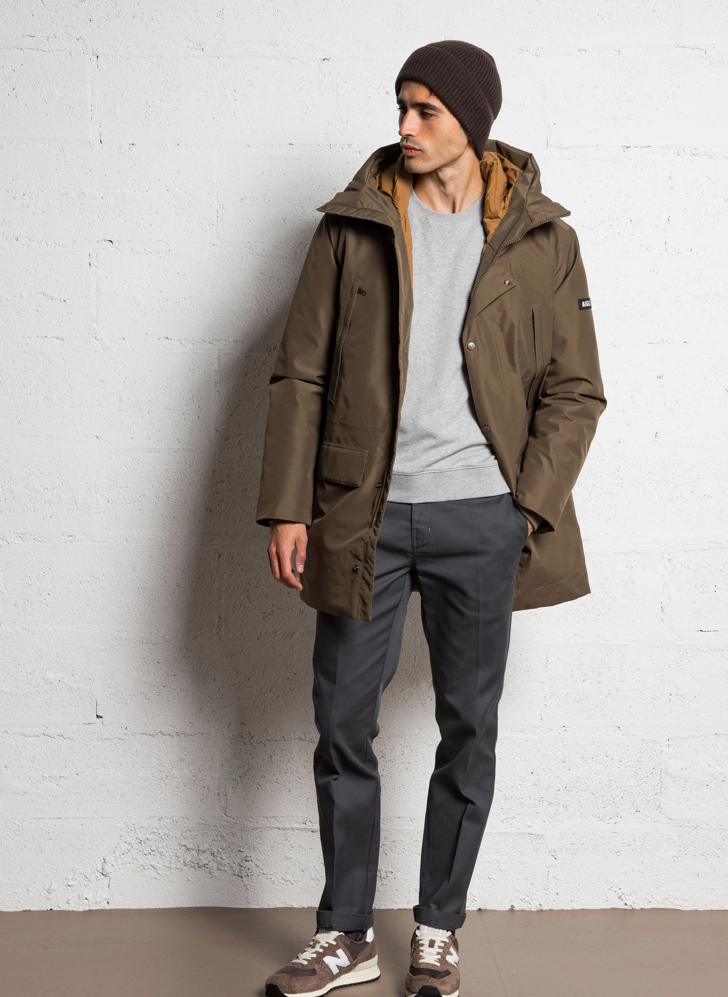 872 - Pantalon slim fit | Gris
