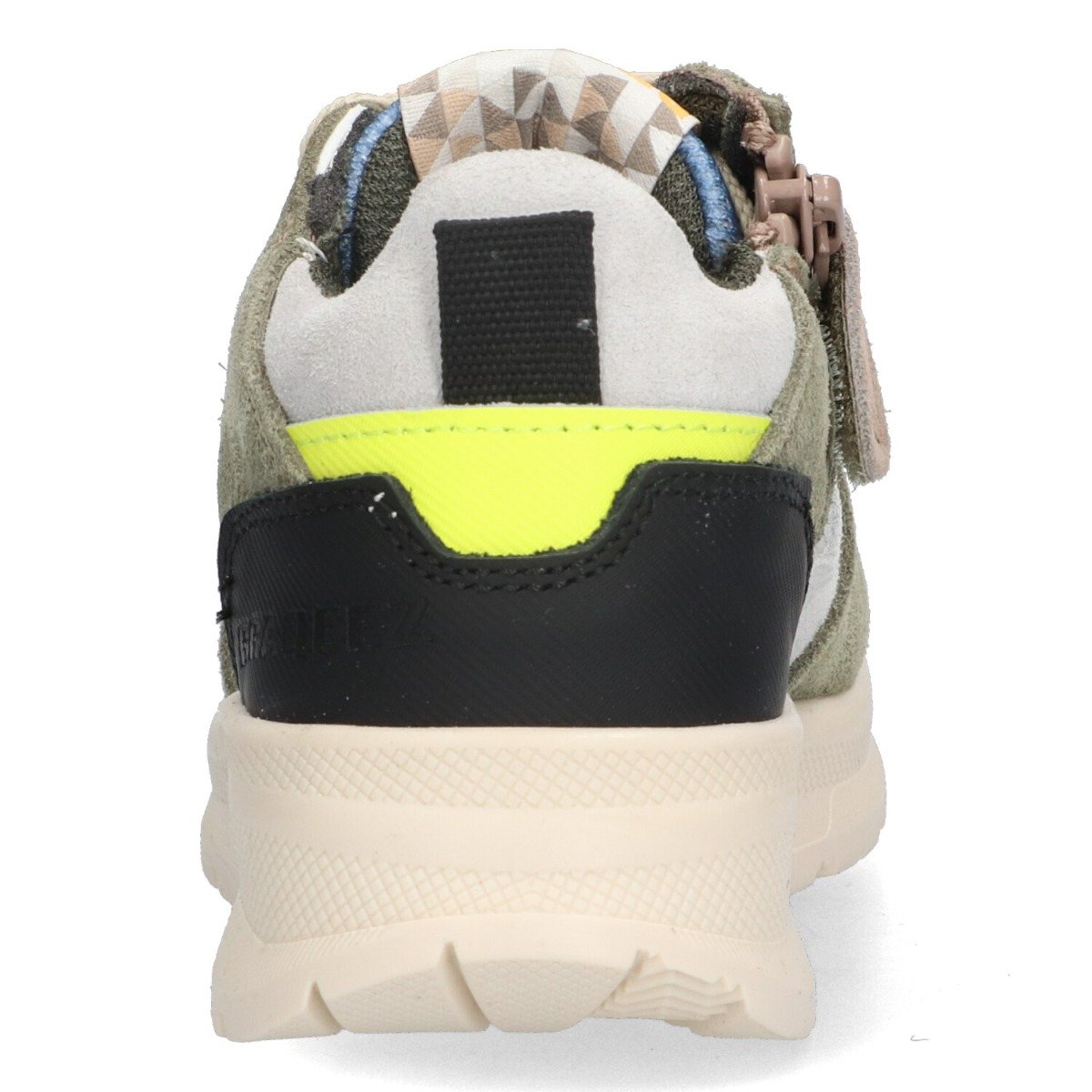 Fallon Flow - Lage Sneakers Braqeez Groen