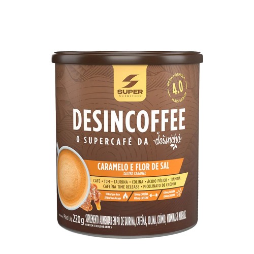 Desincoffee Preparado em Pó com Sabor a Caramelo e Flor de Sal 220g
