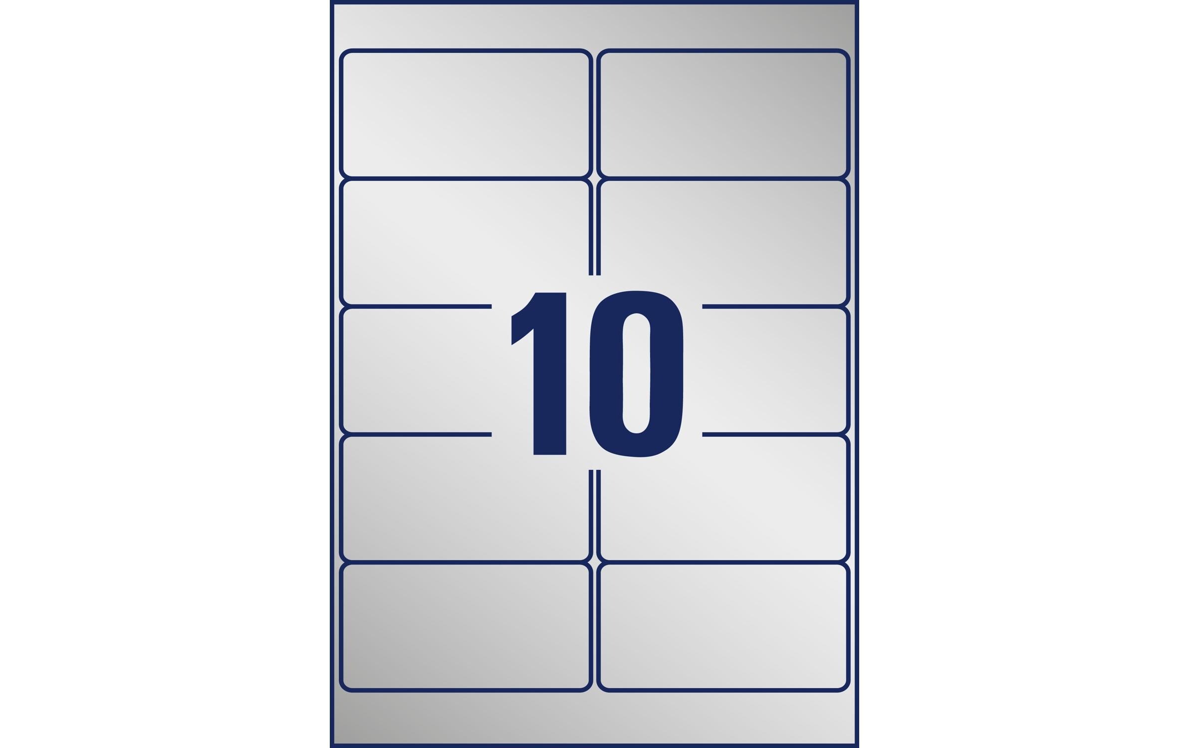 Typenschild-Etiketten L6012-20 96 x 50.8 mmTypenschild-Etiketten
