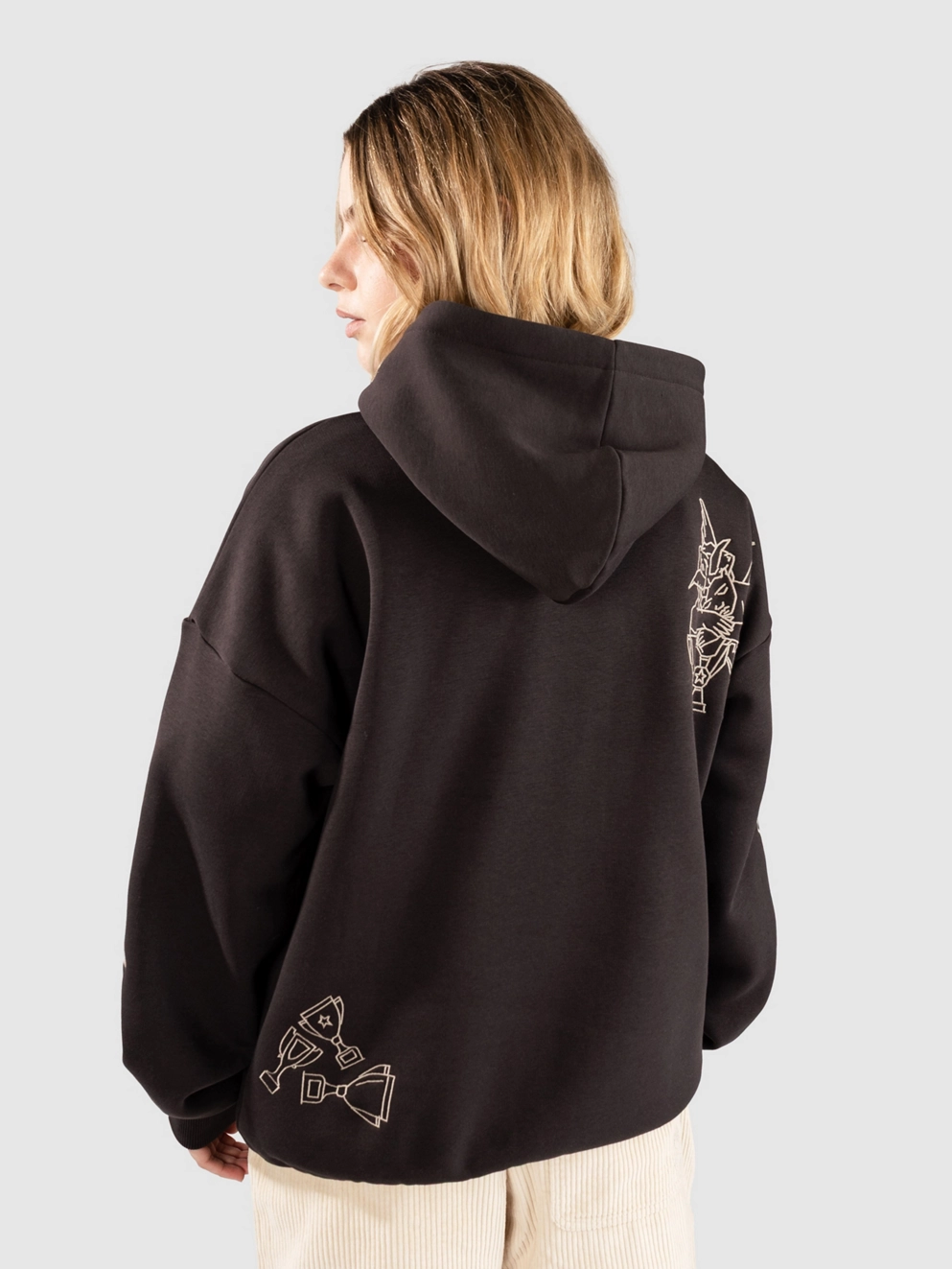 Beyond Medals Angel 2.0 Hoodie black/grey