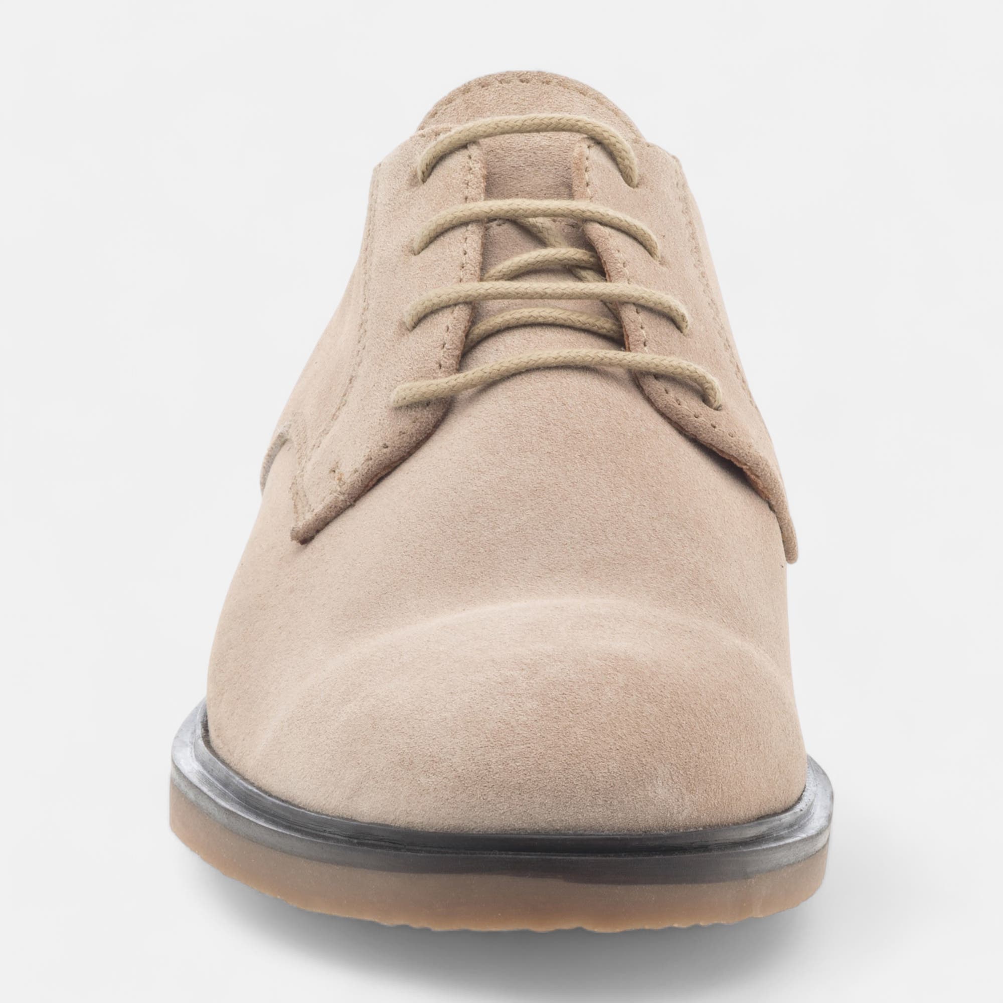 Derbies Homme en cuir taupe