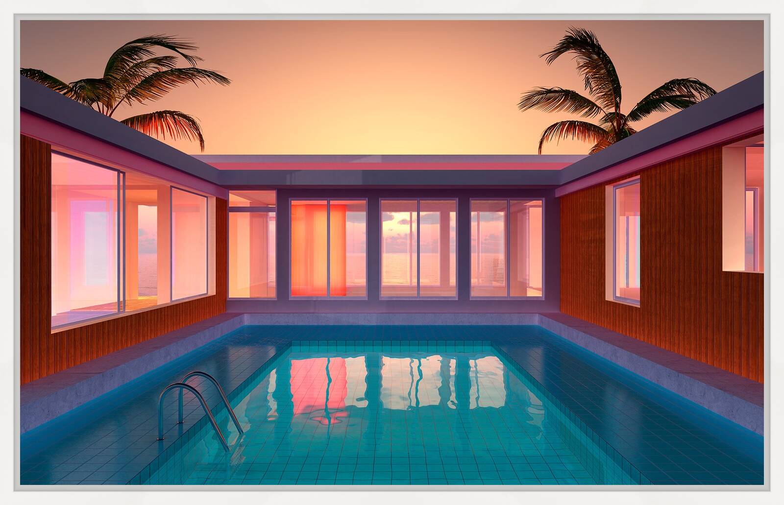 Pool 88 by Carl Miller - Limited Edition. Edition of: 150. Signed.