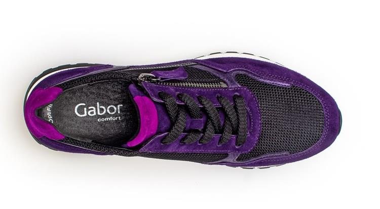 Gabor 36.378 schwarz/purple