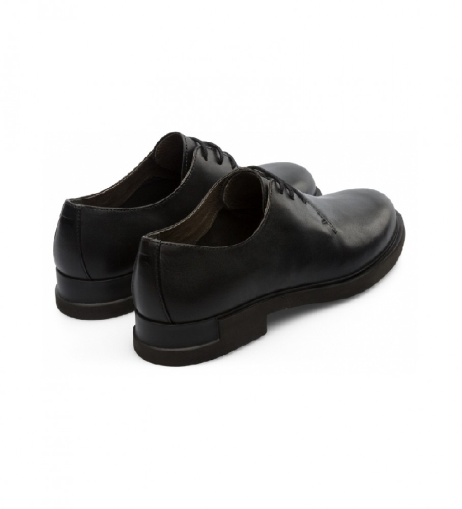 Sapatos de couro Camper Black Iman