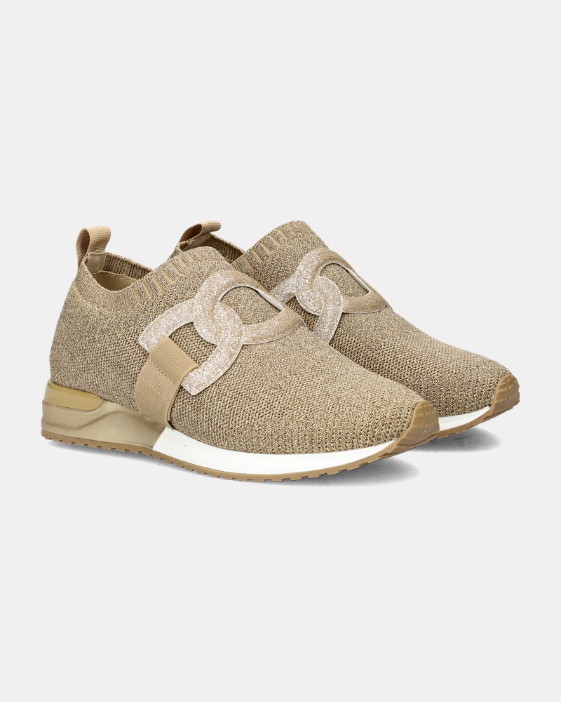 La Strada Instapschoenen  - goud