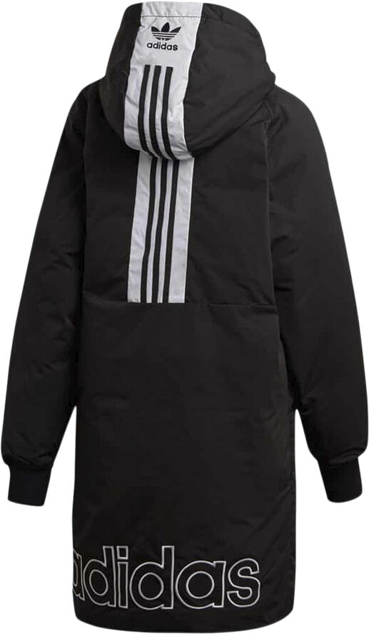 adidas originals long down jacket Sort