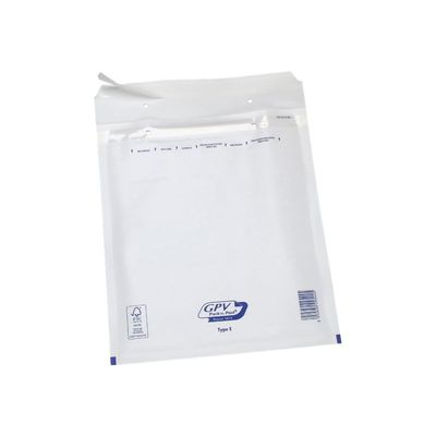 GPV Pack'n Post - 100 Pochettes bulles - 210 x 265 mm - bande de protection