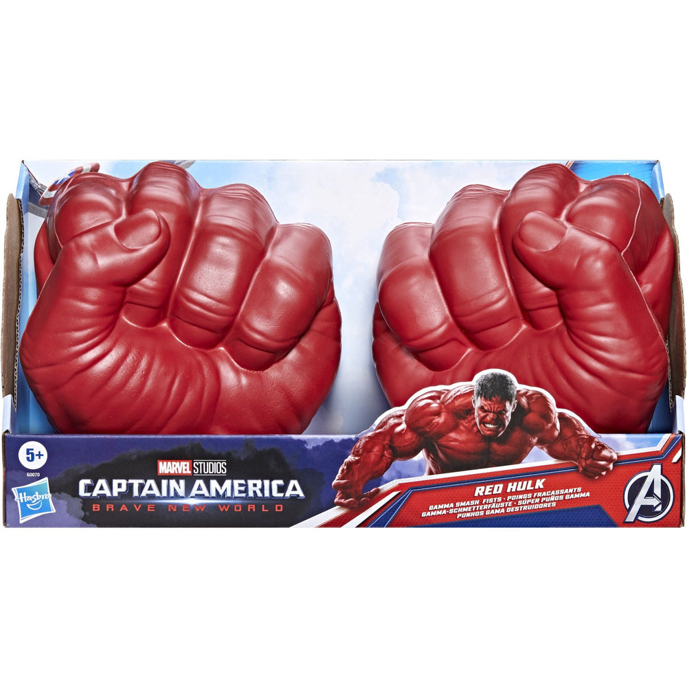 Køb Marvel Avengers Brave New World Red Hulk Gamma Smash Fists