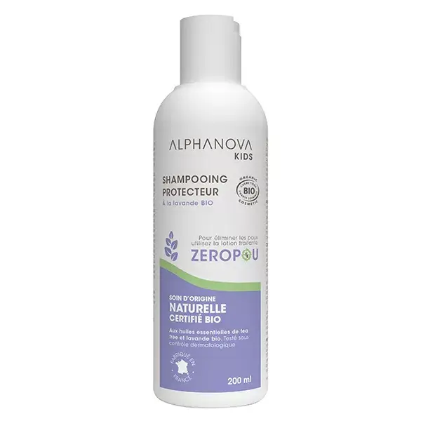 Shampoo Alphanova Kids Organic Zero Piolhos 200ml