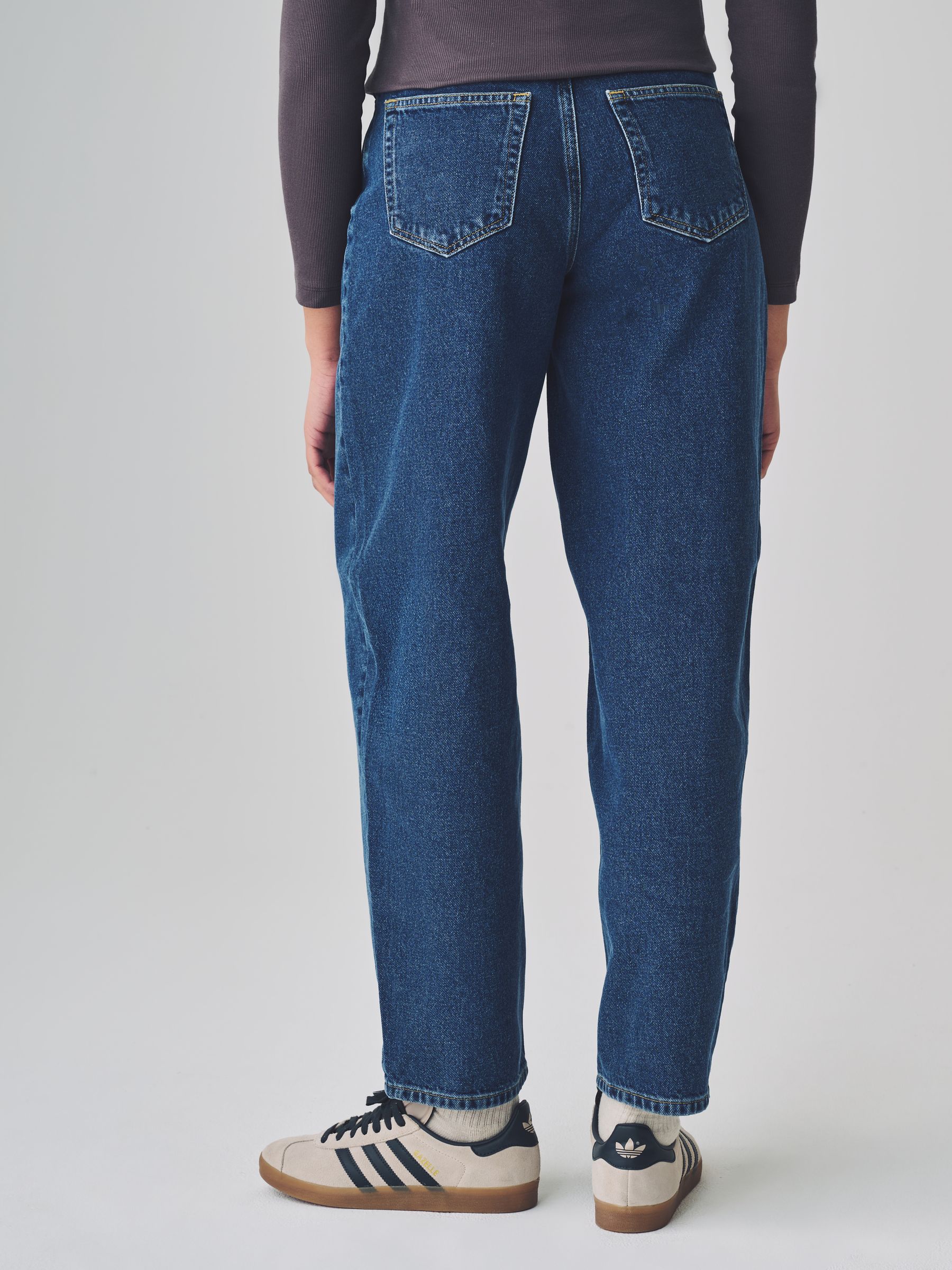 VERO MODA Barrel Fit 100% katoenen Jeans met Hoge taille
