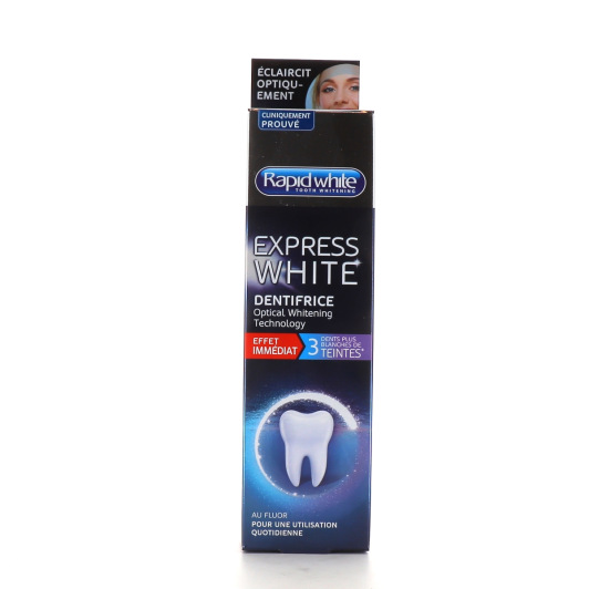 Rapid White dentifrice blanchissant Express White - Dents blanches