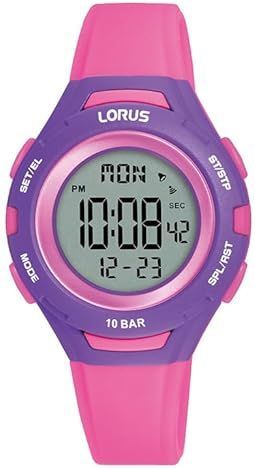 Digitale Horloge - Roze - Plastic - Chronometer met Alarm