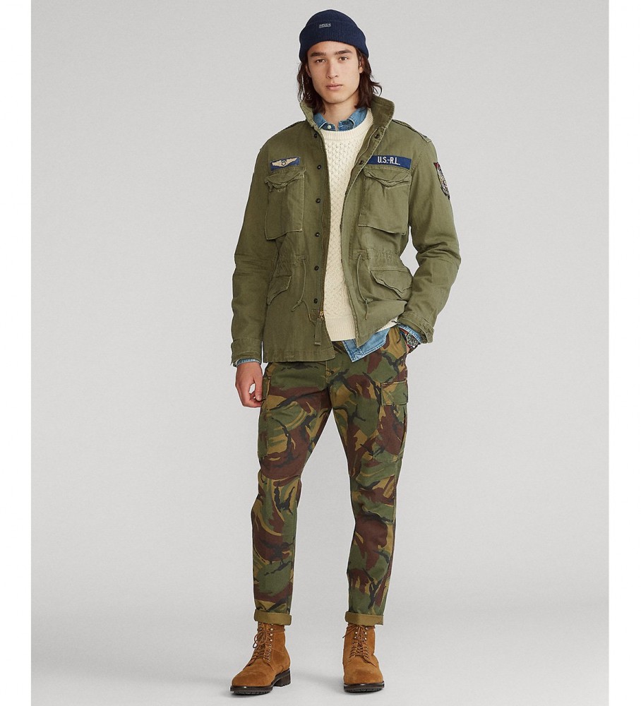 Jaqueta de combate Ralph Lauren M65 verde