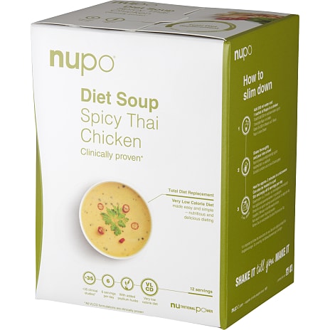 Thai inspireret kyllingesuppe til vægtreduktion