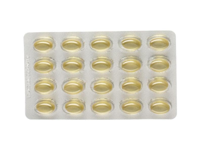 Alpinamed Nachtkerzenöl 100 Kapseln Vegane Nahrungsergänzung mit Omega-6-Fettsäuren