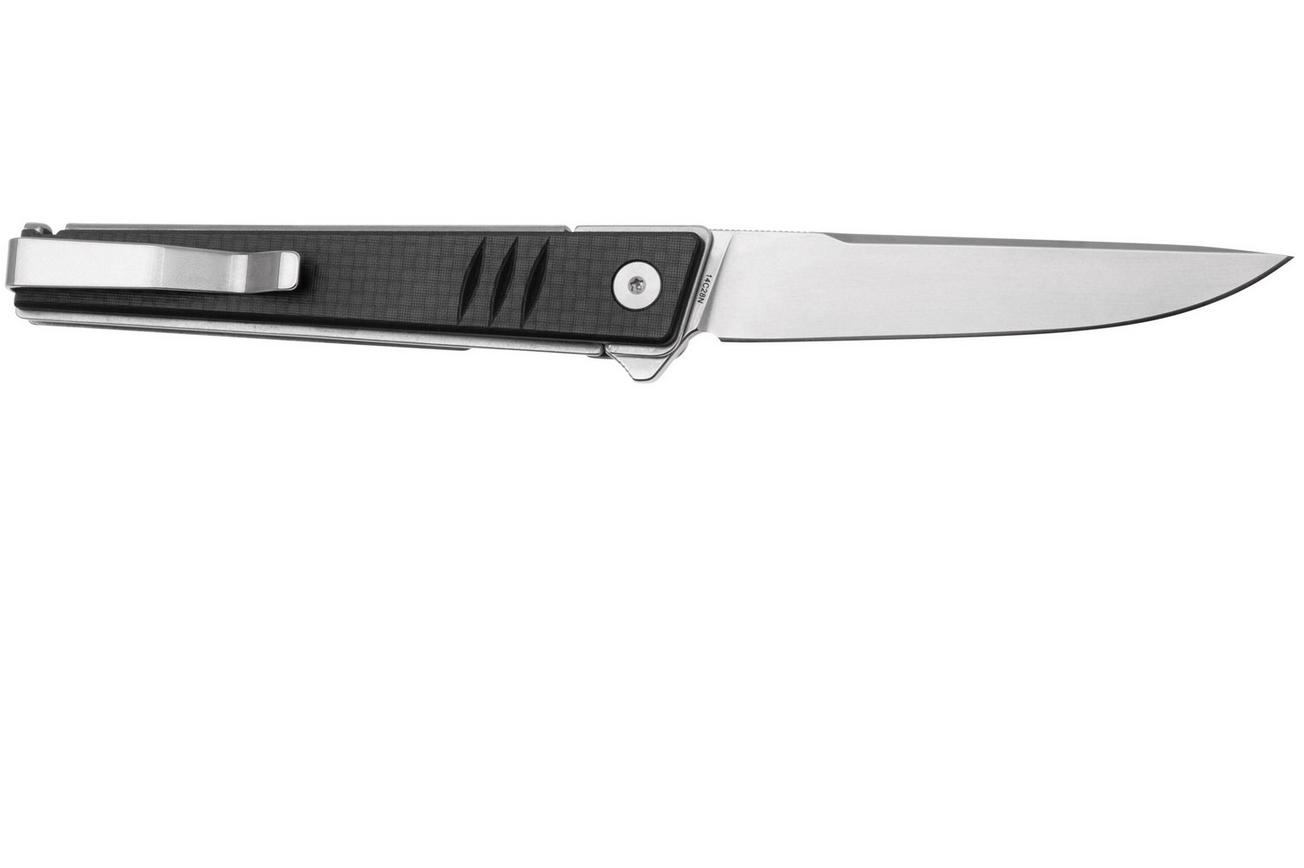 Real Steel Kikashi 8071CS Stonewashed 14C28N, Carbon Fiber G10, zakmes
