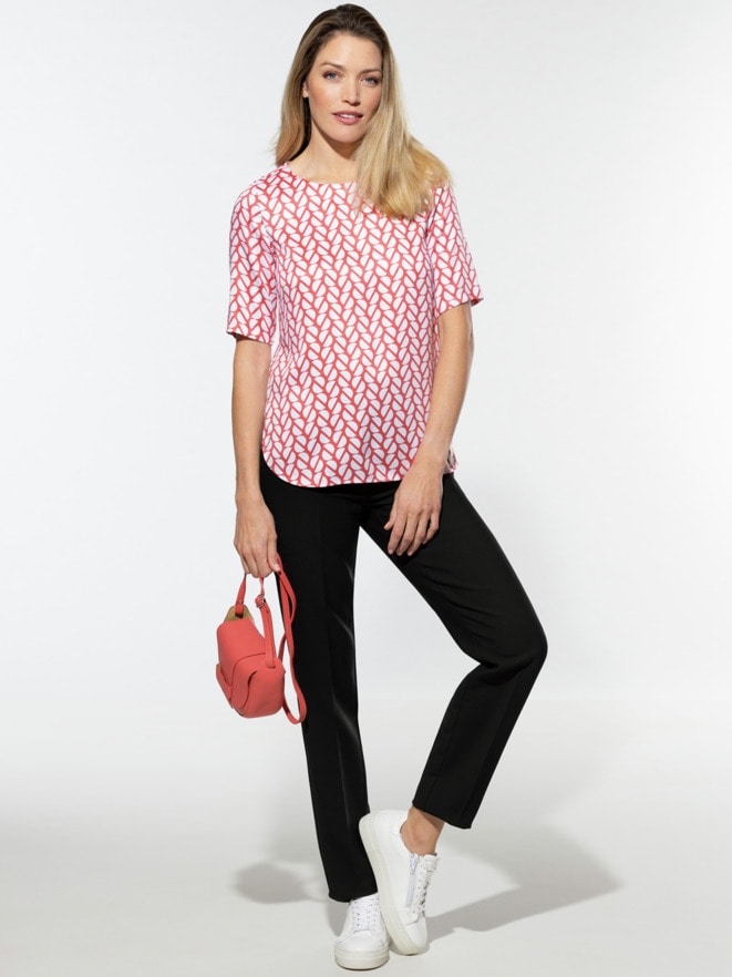 T-Shirt-Bluse Sommerleicht