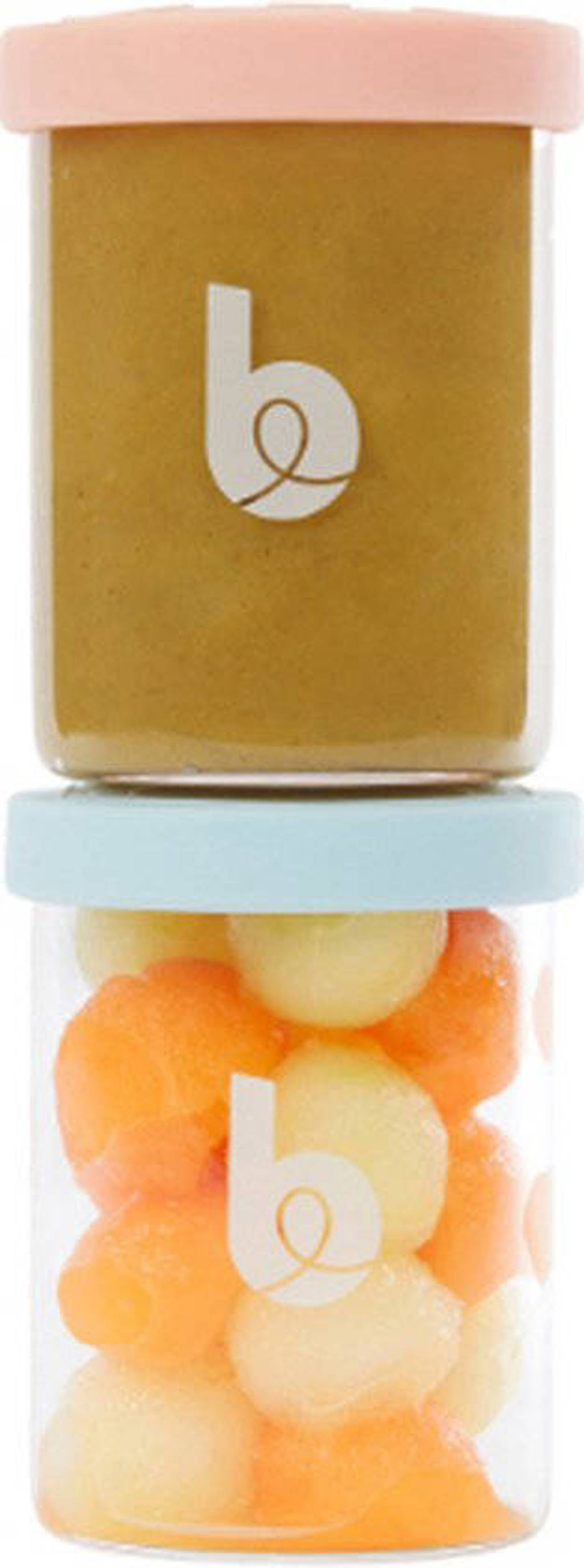 ISY Bowls 6 glazen bewaarpotjes 250 ml