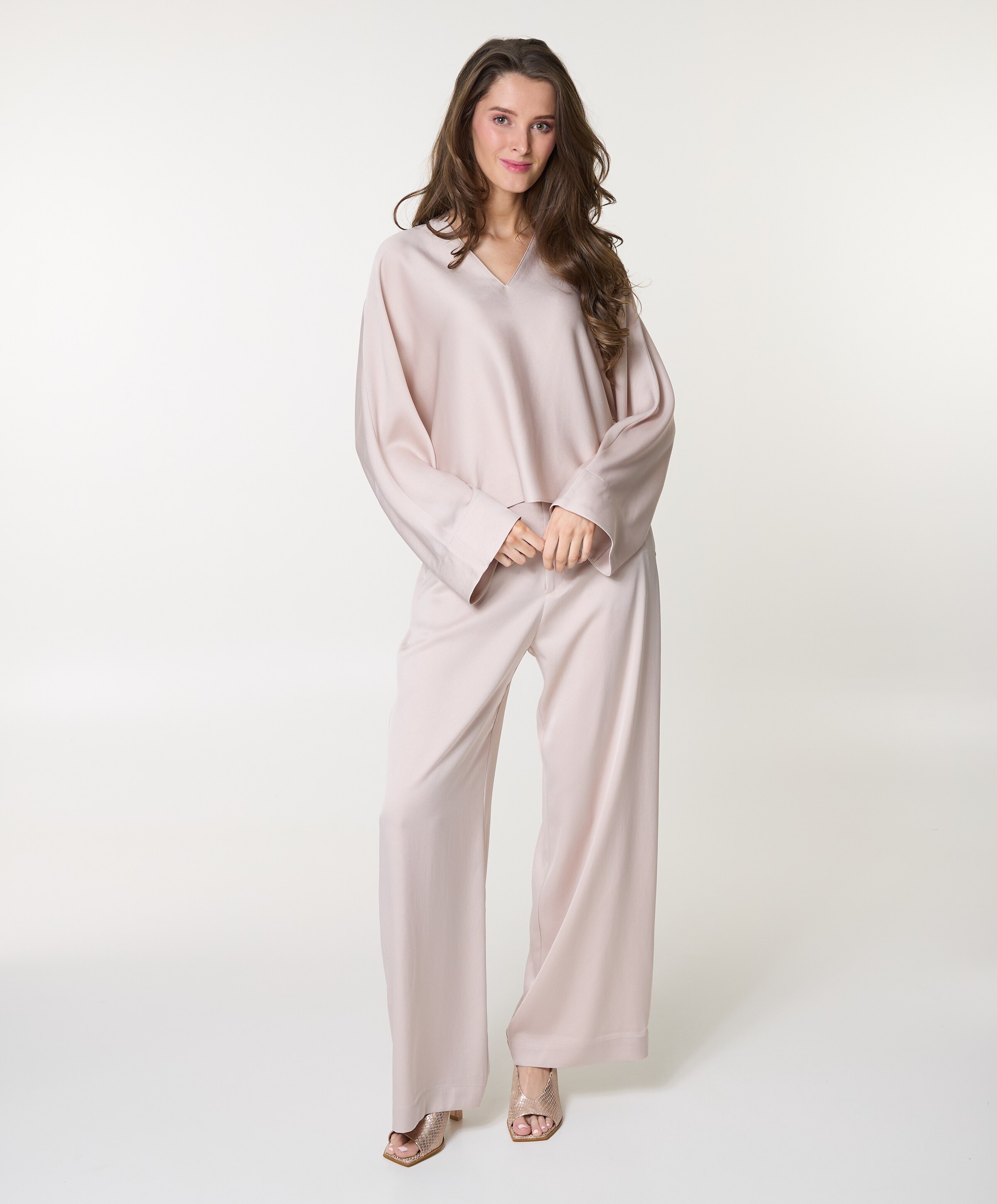 Ahlvar Gallery Mila dames broek grijs