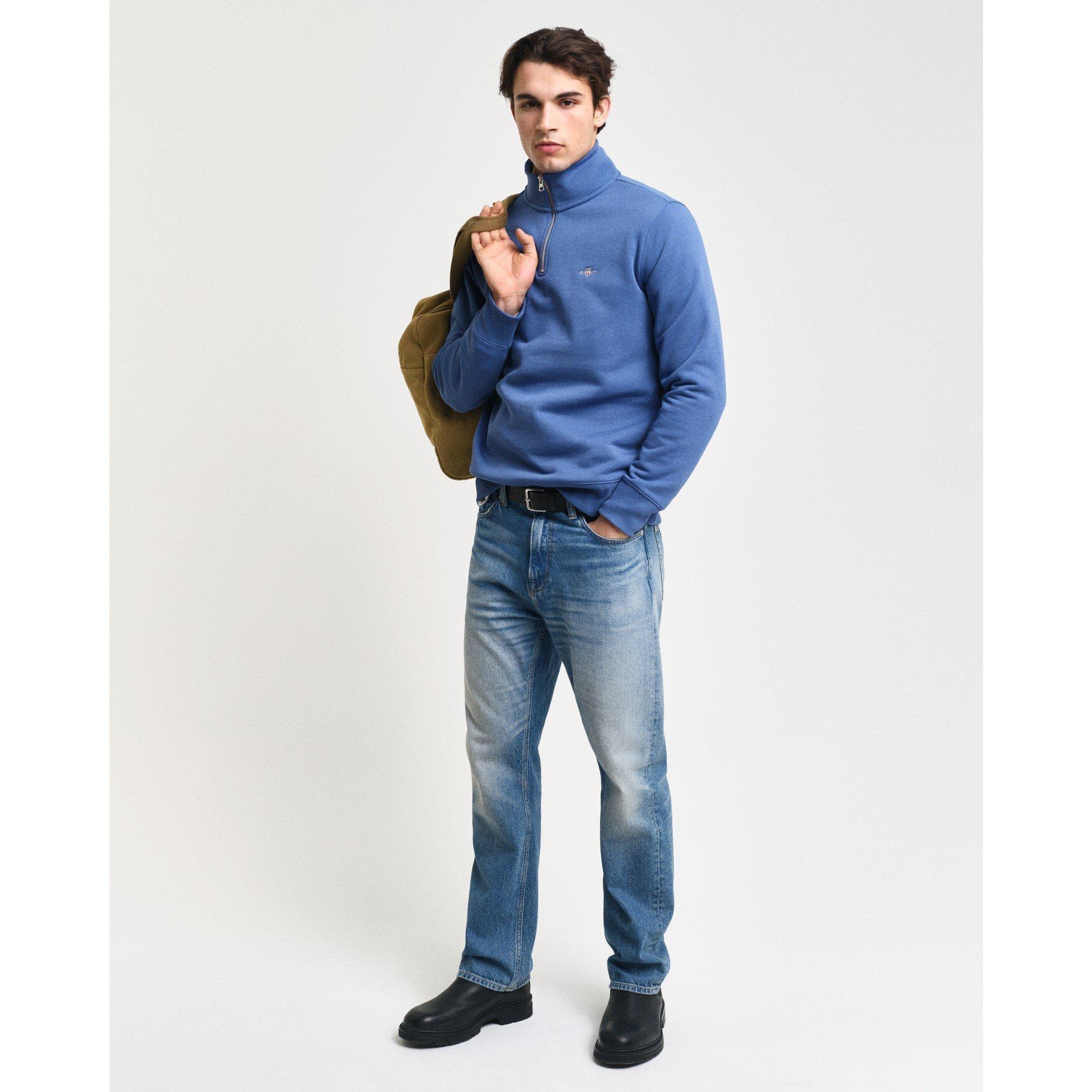 Gant Shield Half Zip Sweatshirt