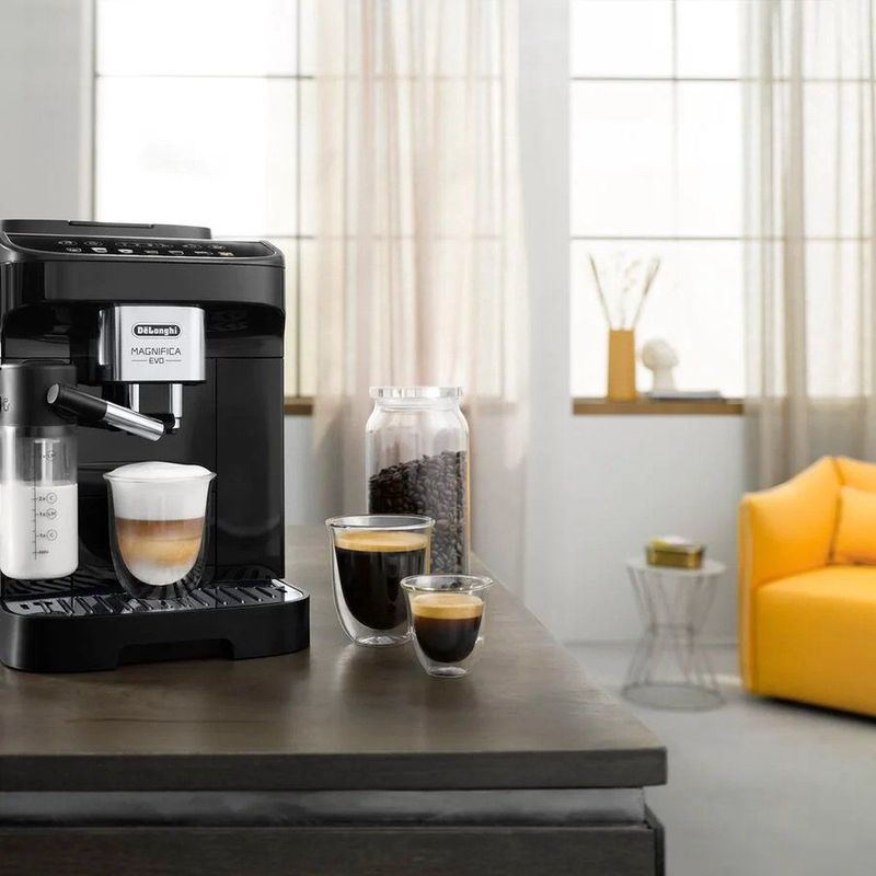 De'Longhi - Magnifica Evo ECAM292.81.B - Volautomatische Espressomachine - Zwart - Met LatteCrema Technology