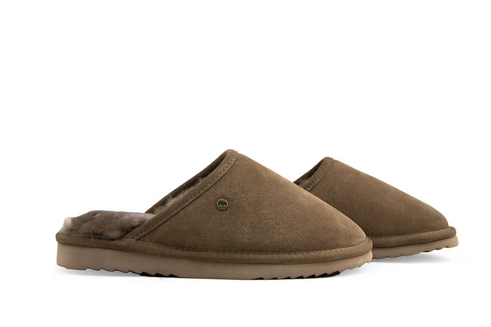 Warmbat Pantoffels Classic Mud Suede