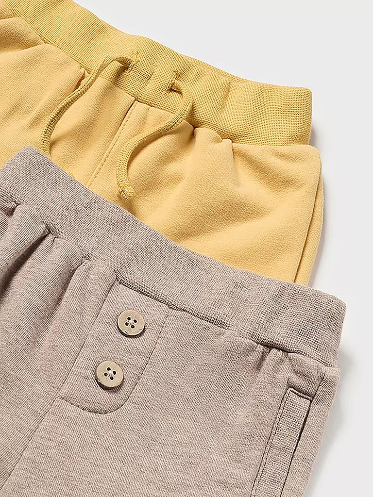 MAYORAL Baby Set 4-teilig Pullover und Hose gelb